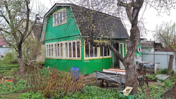 Дача 43,8 м² на участке 6,2 сот.