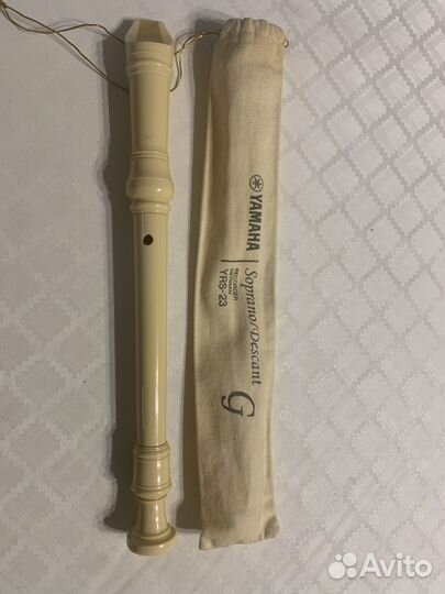 Блокфлейта yamaha сопрано YRS-23