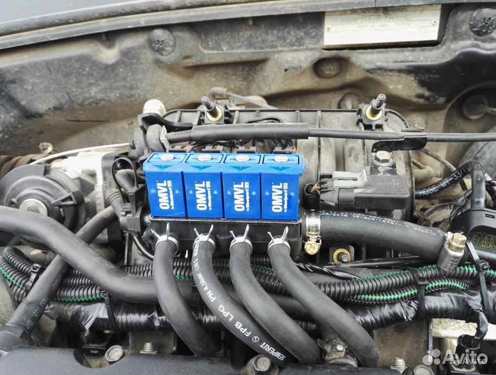 Гбо Газ на авто Hyundai Sonata К-т 2 Установка Гбо