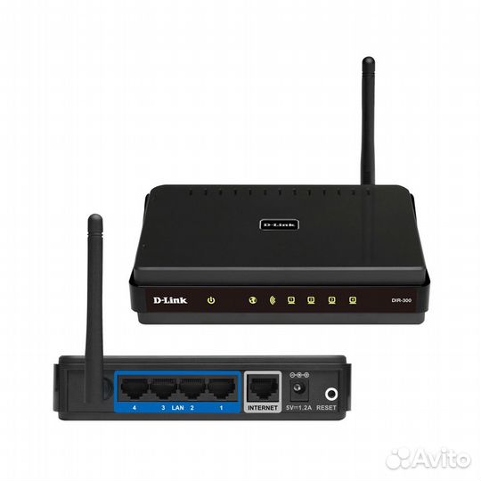 Маршрутизатор роутер D-Link DIR-300/NRU/B5A