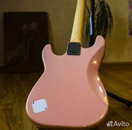 Fender Squier Mini Stratocaster V2 Shell Pink