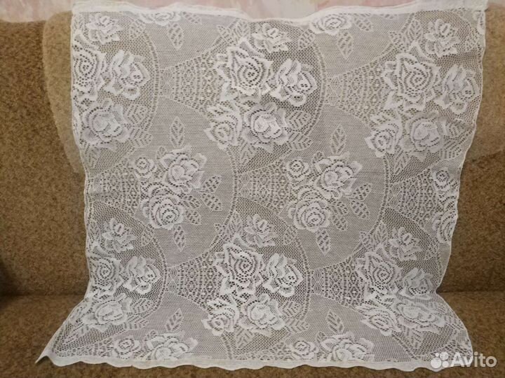 Накидка на подушки тюлевая