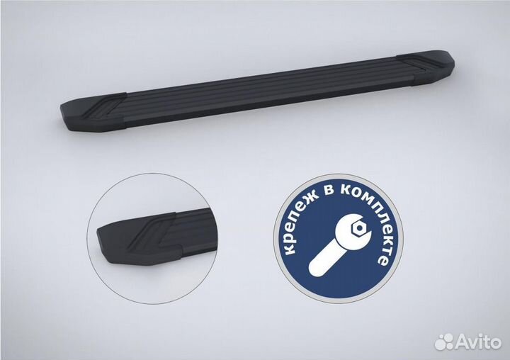 Пороги Подножки Honda Pilot 2016-2019 