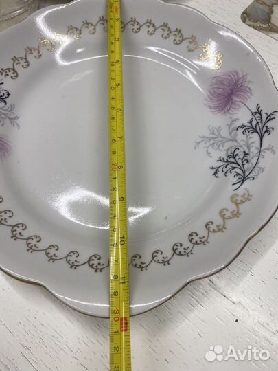 Блюдо-разнос фарфоровый 