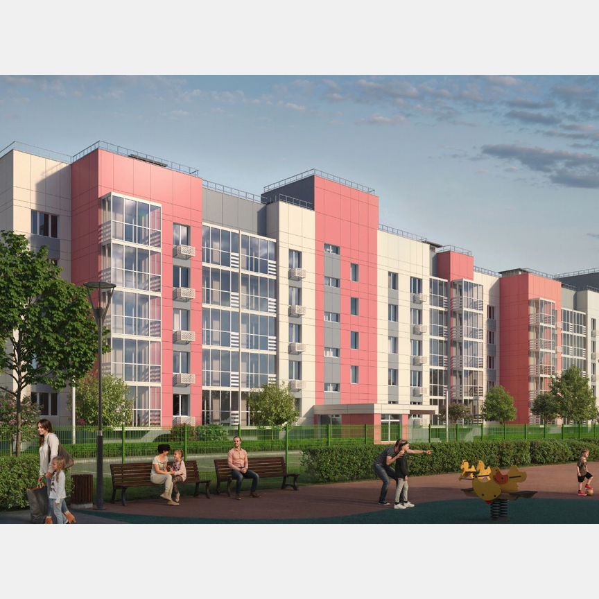 2-к. квартира, 53,8 м², 4/5 эт.