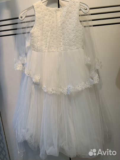 Нарядное платье для девочки 128 134