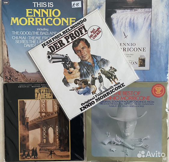 Ennio Morricone оригинальные виниловые пластинки