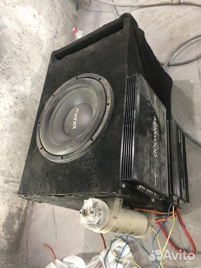 Сабвуфер, усилитель и моноблок