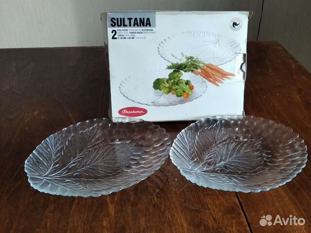 Тарелки овал