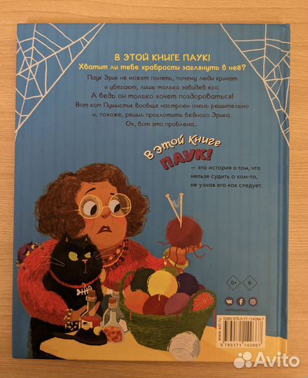 В этой книге паук