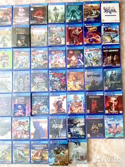 PS4 / PS5 Коллекция Новых Запечатанных Игр