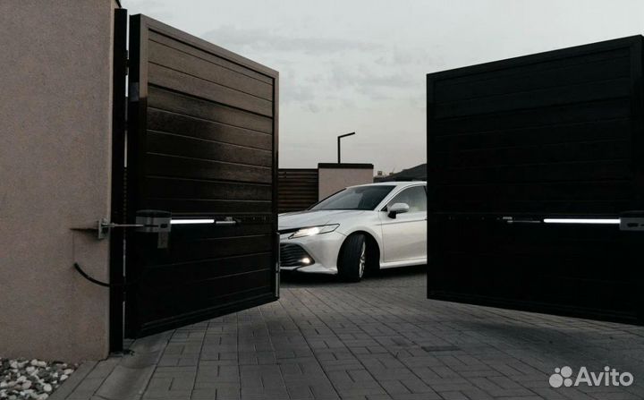 Автоматика распашных ворот Алютех доставка