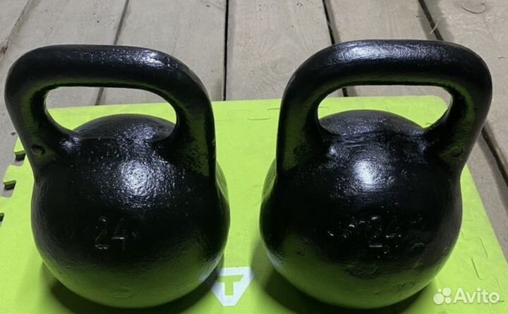 Гири 16 кг, 24 кг, 32 кг