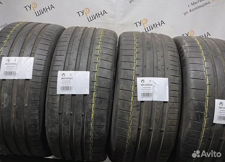 Continental SportContact 6 285/35 R23 94Y