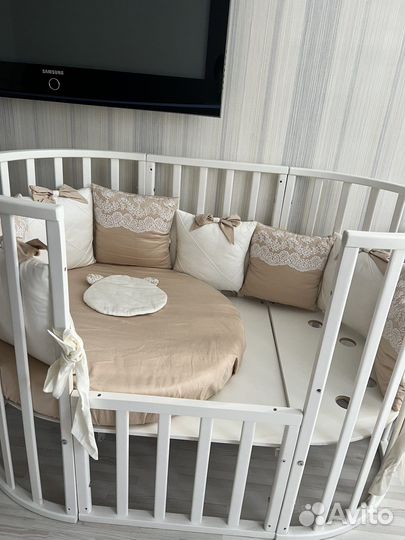 Детская кроватка трансформер 8 в 1