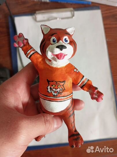 Ручная работа талисман хоккейного клуба 