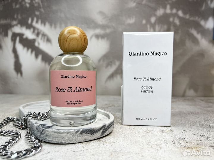 Женские духи Rose & Almond Eau de Parfum Giardino