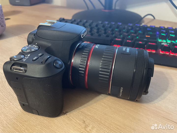 Зеркальный фотоаппарат canon eos 200d