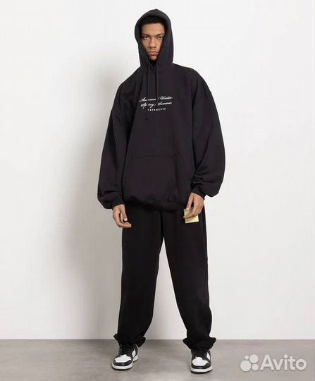 Худи vetements оверсайз (коллекция 2024)