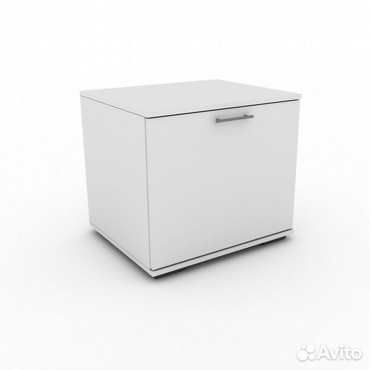 Тумба Линт-951e белый прикроватная