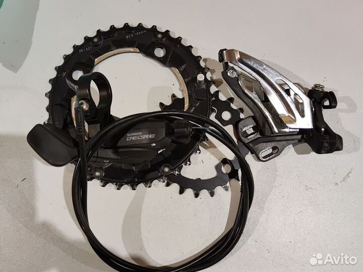 Передний переключатель deore sl m5100