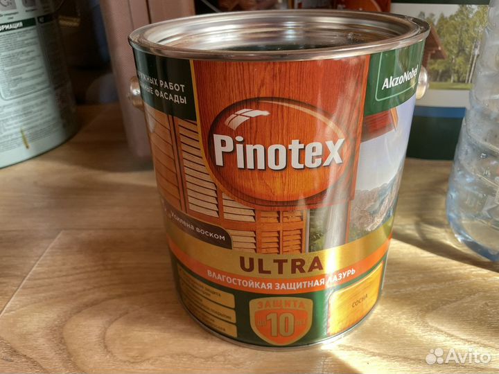 Pinotex ultra сосна