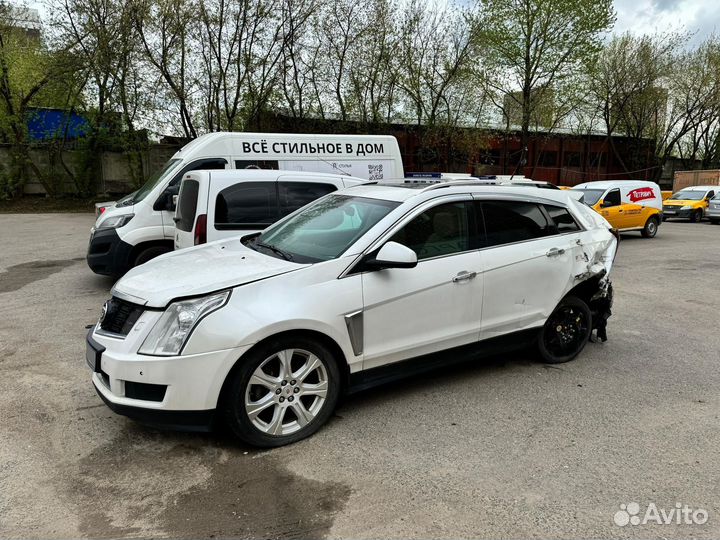 Cadillac SRX 3.6 AT, 2013, битый, 160 000 км