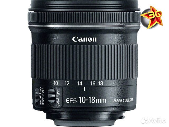 Объектив Canon EF-S 10-18mm f/4.5-5.6 IS STM