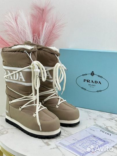 Дутики женские prada 36-40