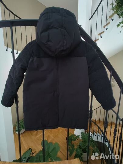 Пуховик armani junior на мальчика (оригинал) 130см