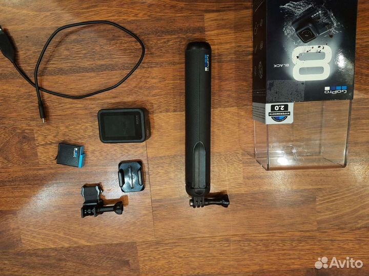 Камера GoPro Hero 8 + доп. аккумулятор