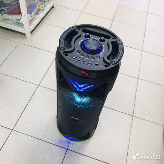 Беспроводная колонка с микрофоном bluetooth 30вт
