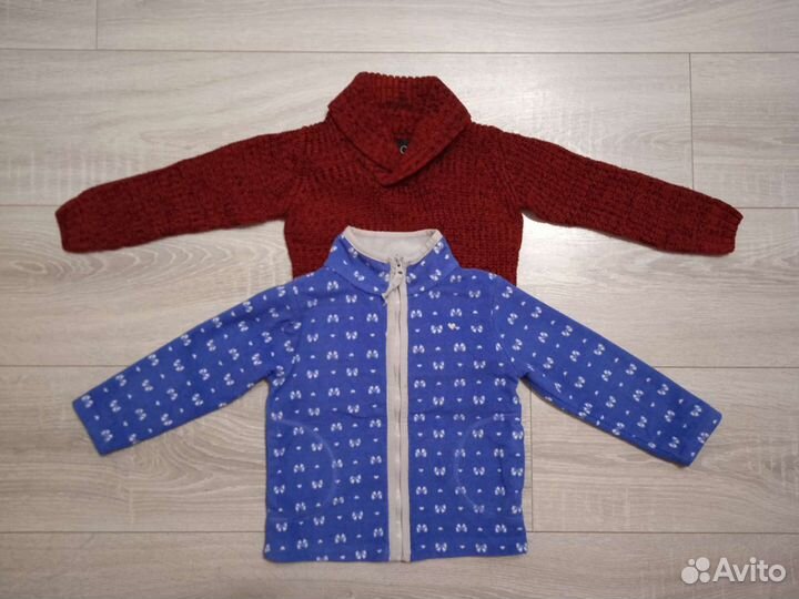 Толстовка+свитер (92 р-р)