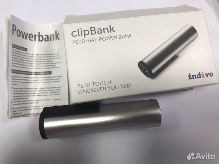 Внешний аккумулятор power bank clipBank