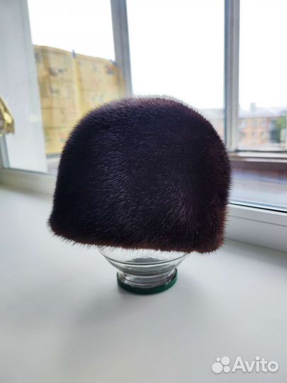 Берет женский норковый