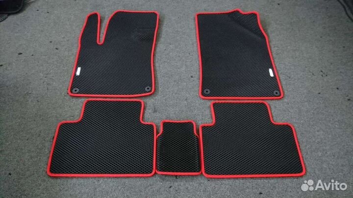 Автоковрики EVA для Geely Coolray SX11, чёрн