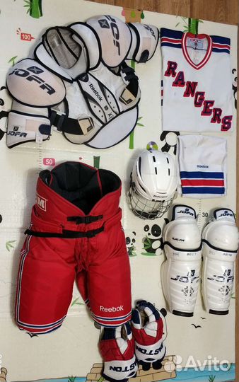 NY rangers комплект NHL M/L
