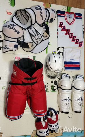 NY rangers комплект NHL M/L