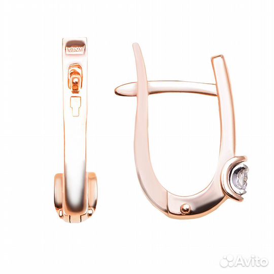 Серьги Золото с бриллиантами