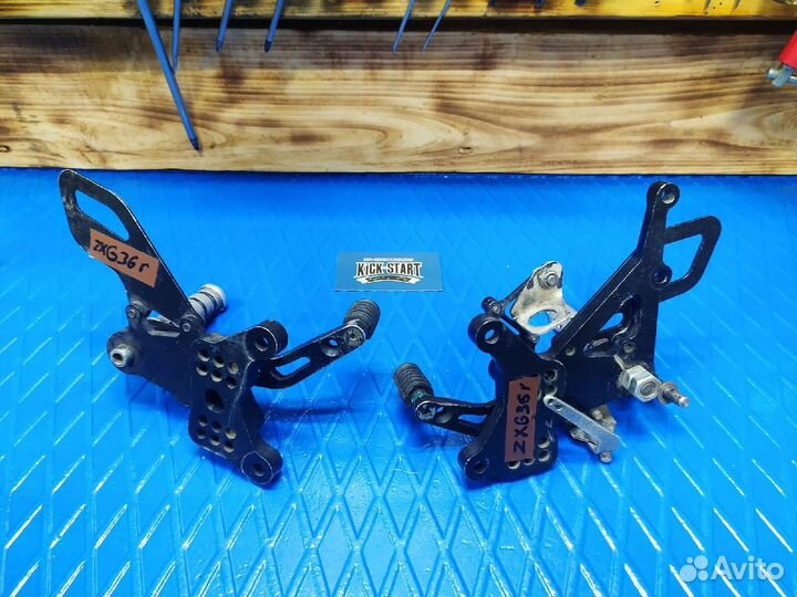 Кронштейны подножек Kawasaki ZX636 Ninja ZX-6R 05