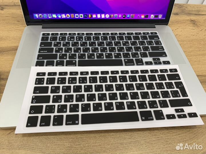 Накладка на клавиатуру macbook