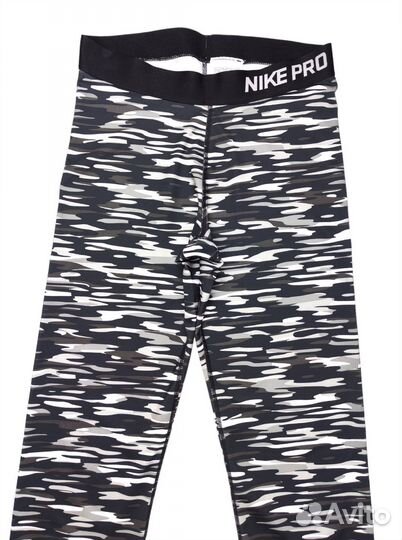 Тайтсы nike PRO camo capri Hypercool NWT