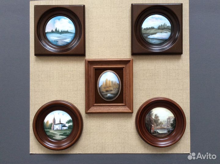 Большой выбор миниатюр на эмали