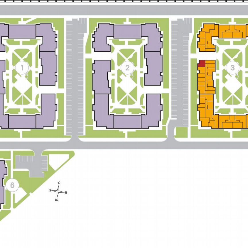 1-к. квартира, 36,6 м², 2/4 эт.