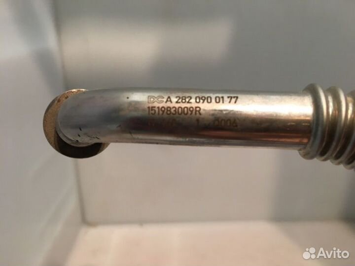 Трубка возврата смазки турбины Renault Arkana