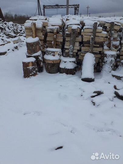 Дрова березовые колотые