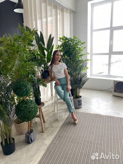 Искусственные цветы, искусственные деревья новые