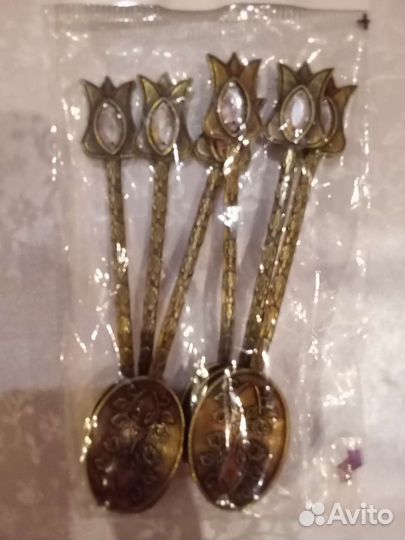 Чайные ложки 6 штук