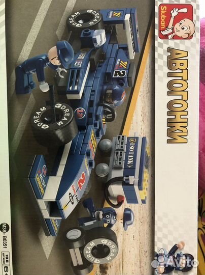 Lego автогонки