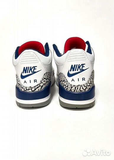 Кроссовки Nike Air Jordan 3 Retro, True Blue